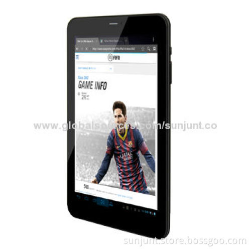 IPS Screen 1,024 x 600P 7-inch Tablet PC with 3,000mAh Polymer Battery, Sized 190*112*9mm